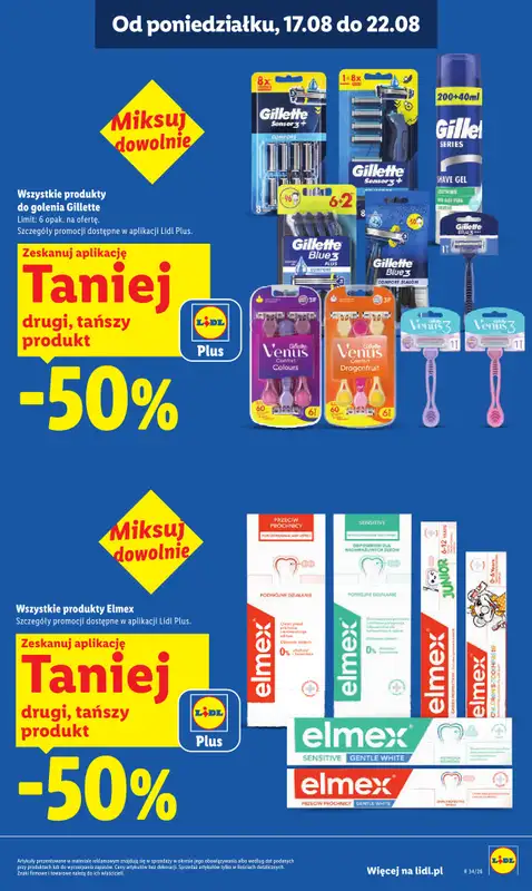 Lidl - gazetka promocyjna Oferta od poniedziałku od poniedziałku 17.08 do środy 19.08 - strona 23