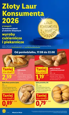 Lidl - gazetka promocyjna Oferta od poniedziałku od poniedziałku 17.08 do środy 19.08 - strona 40