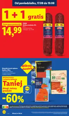 Lidl - gazetka promocyjna Oferta od poniedziałku od poniedziałku 17.08 do środy 19.08 - strona 12