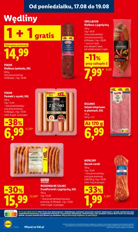 Lidl - gazetka promocyjna Oferta od poniedziałku od poniedziałku 17.08 do środy 19.08 - strona 48
