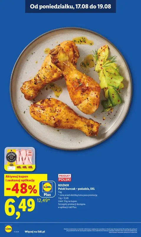Lidl - gazetka promocyjna Oferta od poniedziałku od poniedziałku 17.08 do środy 19.08 - strona 8