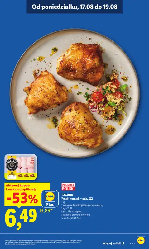 Lidl - gazetka promocyjna Oferta od poniedziałku od poniedziałku 17.08 do środy 19.08 - strona 9