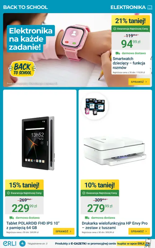 ERLI - gazetka promocyjna Gazetka od poniedziałku 17.08 do niedzieli 23.08 - strona 4