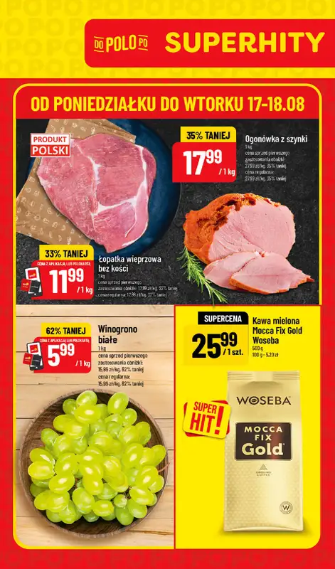 POLOmarket - gazetka promocyjna Super hity  