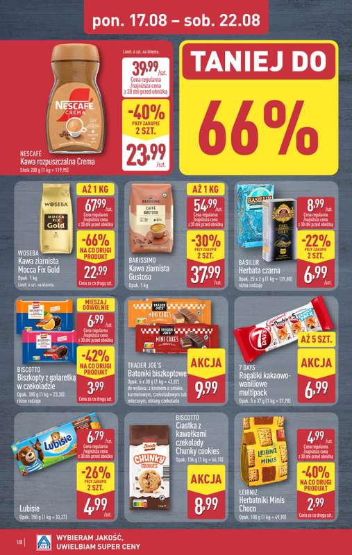 Aldi - gazetka promocyjna Pełny katalog! od poniedziałku 17.08 do soboty 22.08 - strona 18