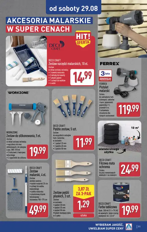 Aldi - gazetka promocyjna Aldi ma to coś! od środy 26.08 do soboty 29.08 - strona 11