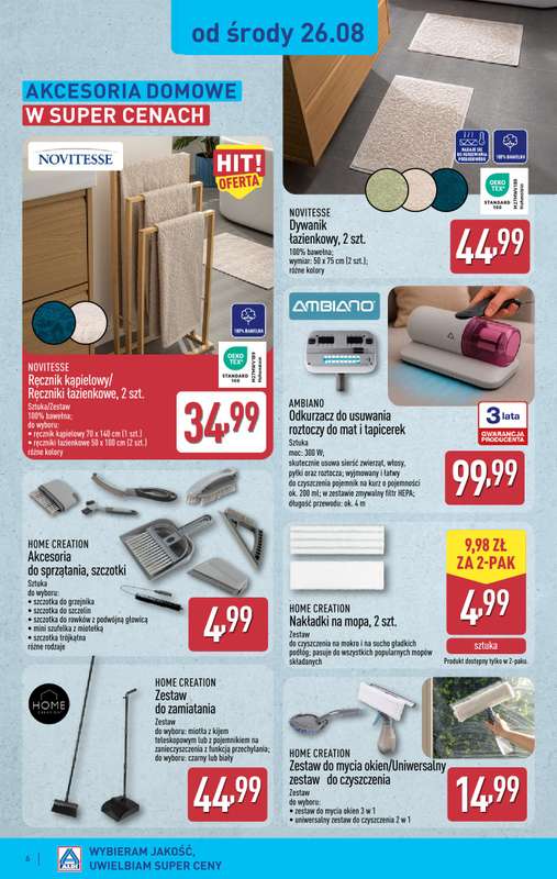 Aldi - gazetka promocyjna Aldi ma to coś! od środy 26.08 do soboty 29.08 - strona 6