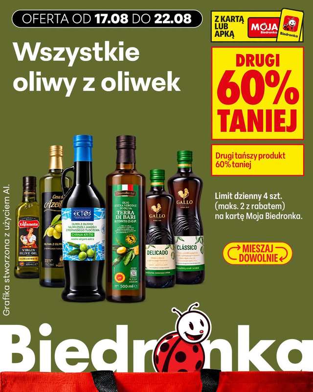 Biedronka - gazetka promocyjna Biedronkowe oszczędności od poniedziałku od poniedziałku 17.08 do środy 19.08 - strona 12