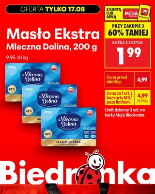 Biedronka - gazetka promocyjna Biedronkowe oszczędności od poniedziałku od poniedziałku 17.08 do środy 19.08 - strona 2