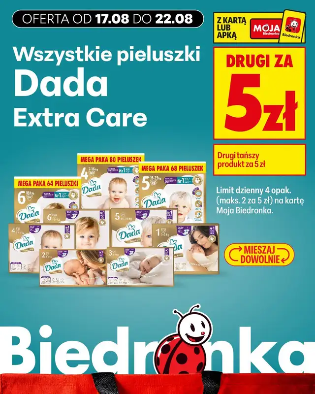 Biedronka - gazetka promocyjna Biedronkowe oszczędności od poniedziałku  