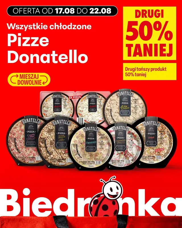 Biedronka - gazetka promocyjna Biedronkowe oszczędności od poniedziałku od poniedziałku 17.08 do środy 19.08 - strona 15