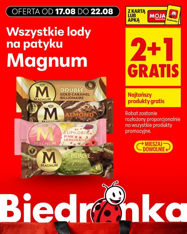 Biedronka - gazetka promocyjna Biedronkowe oszczędności od poniedziałku od poniedziałku 17.08 do środy 19.08 - strona 9