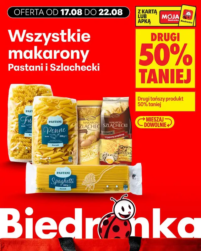 Biedronka - gazetka promocyjna Biedronkowe oszczędności od poniedziałku od poniedziałku 17.08 do środy 19.08 - strona 14