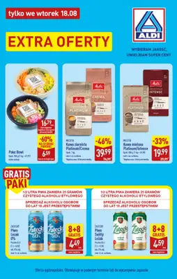 Aldi - gazetka promocyjna Extra oferta tylko we wtorek w Aldi! od wtorku 18.08 do wtorku 18.08 - strona 2