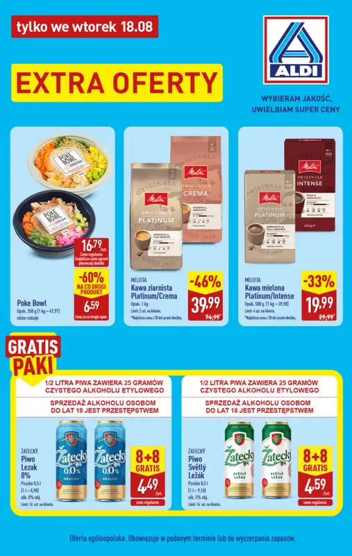 Aldi - gazetka promocyjna Extra oferta tylko we wtorek w Aldi!   - strona 2