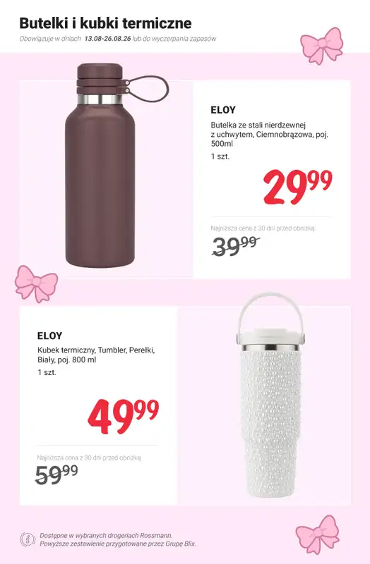 Rossmann - gazetka promocyjna Stylowo do szkoły PROMOCJE od poniedziałku 17.08 do soboty 22.08 - strona 8