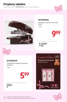 Rossmann - gazetka promocyjna Stylowo do szkoły PROMOCJE od poniedziałku 17.08 do soboty 22.08 - strona 5