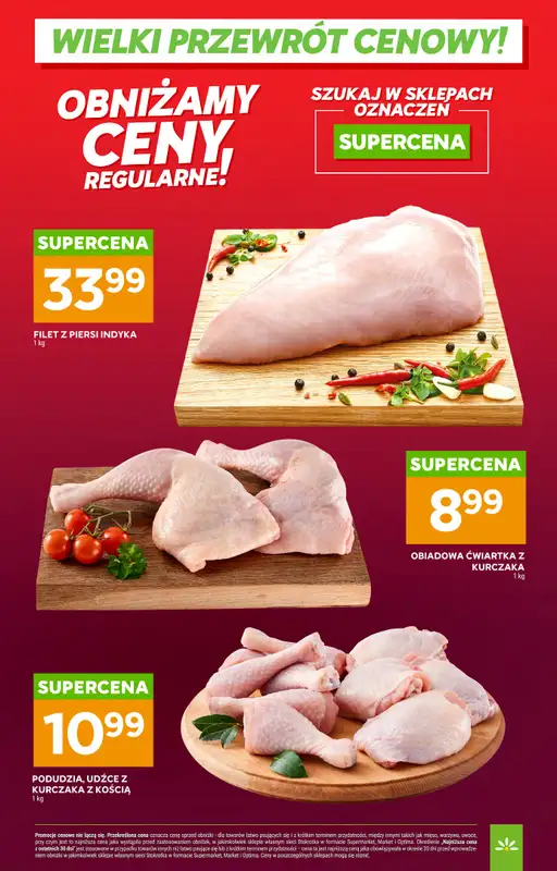 Stokrotka - gazetka promocyjna Wielki przewrót cenowy! od środy 05.08 do poniedziałku 31.08 - strona 3