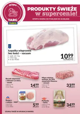 Makro - gazetka promocyjna Targ MAKRO - oferta świeża w super cenach! od poniedziałku 17.08 do soboty 22.08 - strona 2