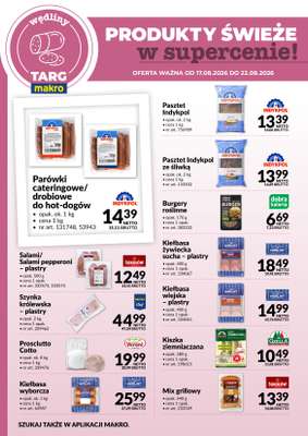 Makro - gazetka promocyjna Targ MAKRO - oferta świeża w super cenach! od poniedziałku 17.08 do soboty 22.08 - strona 3