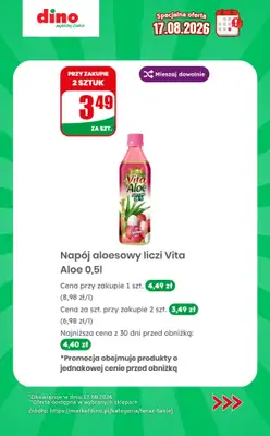 Dino - gazetka promocyjna Specjalna oferta na 17.08.2026 - promocje spoza gazetki od poniedziałku 17.08 do poniedziałku 17.08 - strona 7