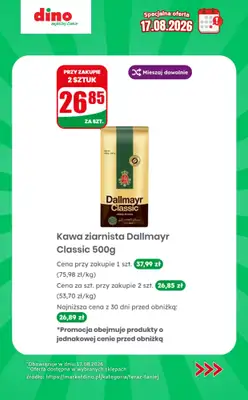 Dino - gazetka promocyjna Specjalna oferta na 17.08.2026 - promocje spoza gazetki od poniedziałku 17.08 do poniedziałku 17.08 - strona 3
