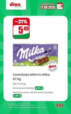 Dino - gazetka promocyjna Specjalna oferta na 17.08.2026 - promocje spoza gazetki od poniedziałku 17.08 do poniedziałku 17.08 - strona 4