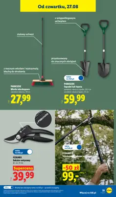 Lidl - gazetka promocyjna Katalog od poniedziałku 24.08 do niedzieli 30.08 - strona 41