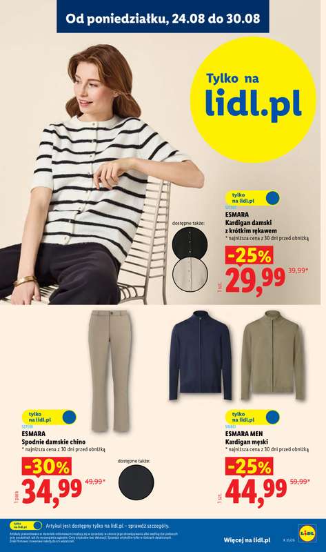 Lidl - gazetka promocyjna Katalog od poniedziałku 24.08 do niedzieli 30.08 - strona 19