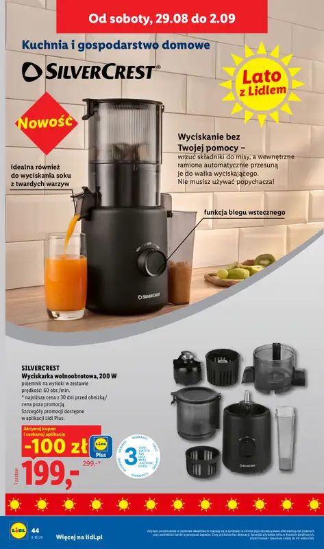 Lidl - gazetka promocyjna Katalog od poniedziałku 24.08 do niedzieli 30.08 - strona 50