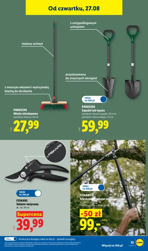 Lidl - gazetka promocyjna Katalog od poniedziałku 24.08 do niedzieli 30.08 - strona 41