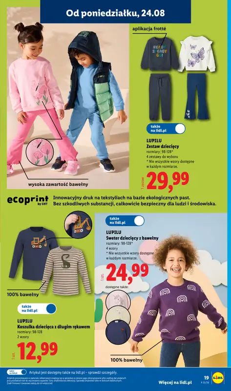Lidl - gazetka promocyjna Katalog od poniedziałku 24.08 do niedzieli 30.08 - strona 21