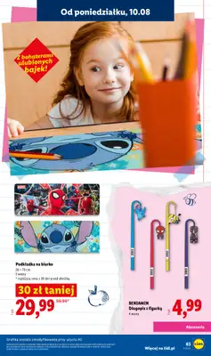 Lidl - gazetka promocyjna Kompletna Wyprawka W Megacenach od wtorku 14.07 do poniedziałku 31.08 - strona 65
