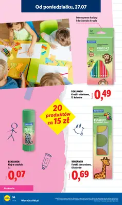 Lidl - gazetka promocyjna Kompletna Wyprawka W Megacenach od wtorku 14.07 do poniedziałku 31.08 - strona 58