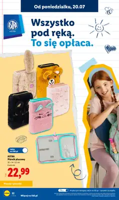 Lidl - gazetka promocyjna Kompletna Wyprawka W Megacenach od wtorku 14.07 do poniedziałku 31.08 - strona 34
