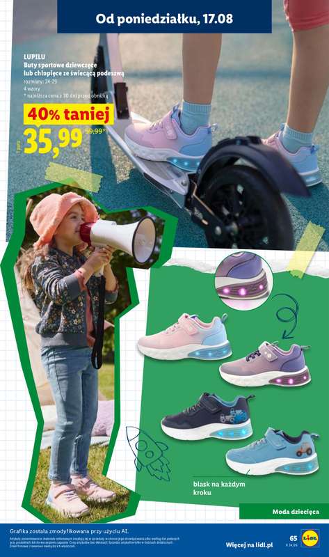 Lidl - gazetka promocyjna Kompletna Wyprawka W Megacenach od wtorku 14.07 do poniedziałku 31.08 - strona 69
