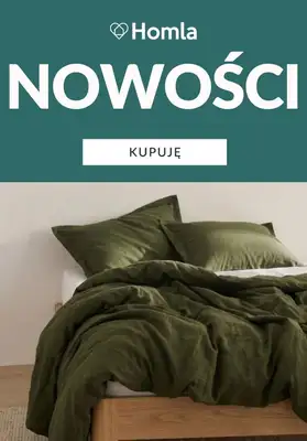 Homla - gazetka promocyjna NOWOŚCI od poniedziałku 17.08 do poniedziałku 24.08