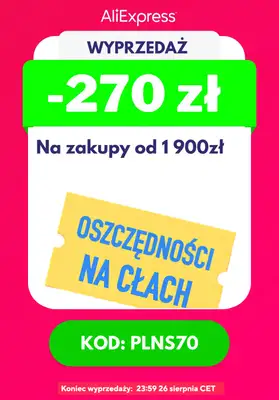 AliExpress - gazetka promocyjna Do -80% taniej | kupony od poniedziałku 17.08 do środy 26.08 - strona 2