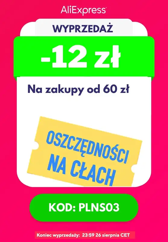 AliExpress - gazetka promocyjna Do -80% taniej | kupony od poniedziałku 17.08 do środy 26.08 - strona 8