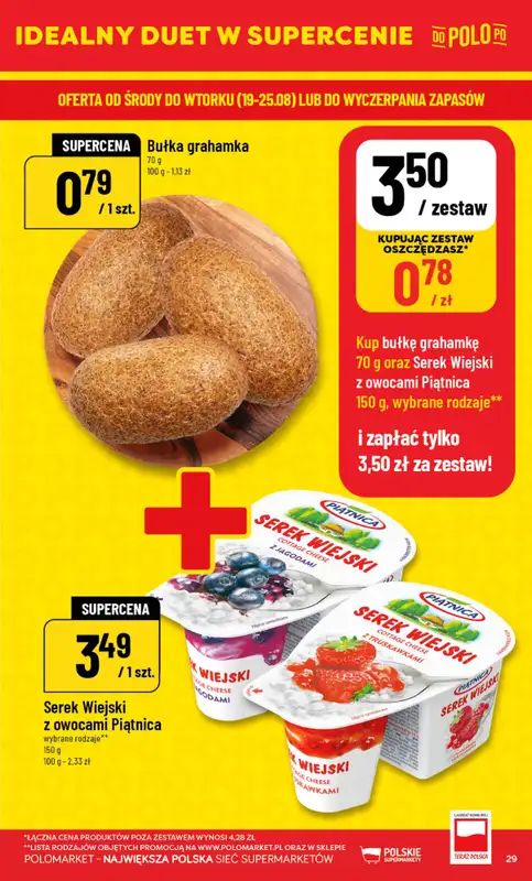 POLOmarket - gazetka promocyjna Gazetka od środy 19.08 do wtorku 25.08 - strona 29