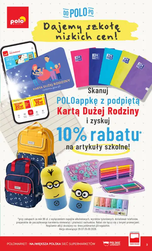 POLOmarket - gazetka promocyjna Gazetka od środy 19.08 do wtorku 25.08 - strona 3