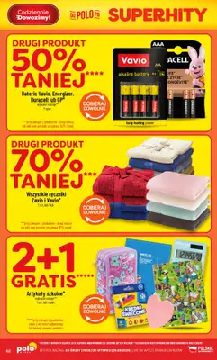 POLOmarket - gazetka promocyjna Gazetka od środy 19.08 do wtorku 25.08 - strona 62