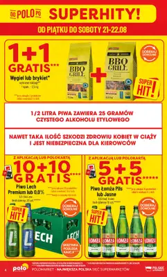 POLOmarket - gazetka promocyjna Gazetka od środy 19.08 do wtorku 25.08 - strona 4