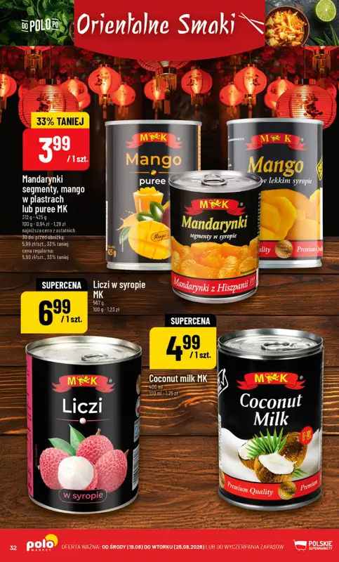 POLOmarket - gazetka promocyjna Gazetka od środy 19.08 do wtorku 25.08 - strona 32