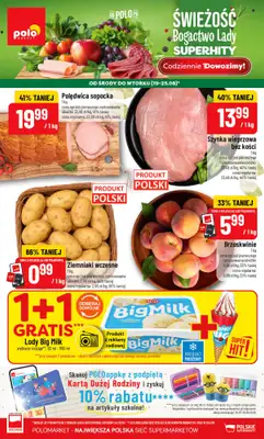 POLOmarket - gazetka promocyjna Gazetka od środy 19.08 do wtorku 25.08