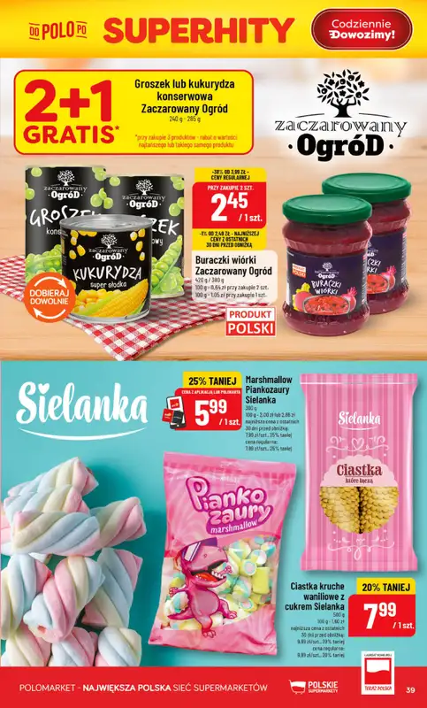 POLOmarket - gazetka promocyjna Gazetka od środy 19.08 do wtorku 25.08 - strona 39