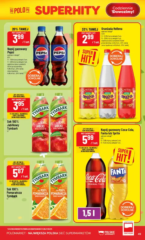 POLOmarket - gazetka promocyjna Gazetka od środy 19.08 do wtorku 25.08 - strona 49