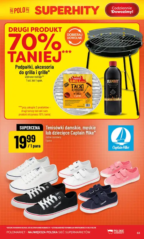 POLOmarket - gazetka promocyjna Gazetka od środy 19.08 do wtorku 25.08 - strona 63
