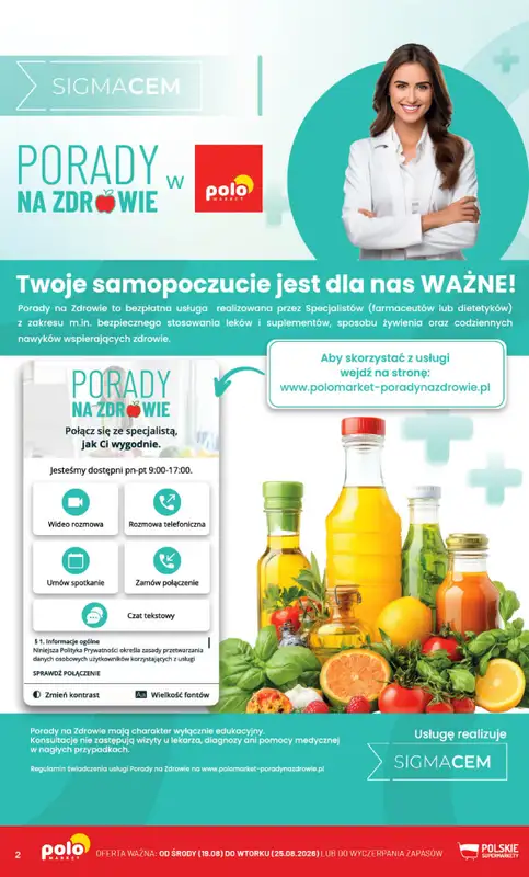 POLOmarket - gazetka promocyjna Gazetka od środy 19.08 do wtorku 25.08 - strona 2