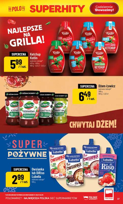 POLOmarket - gazetka promocyjna Gazetka od środy 19.08 do wtorku 25.08 - strona 37